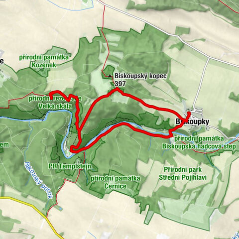 Biskoupky - Velká skála