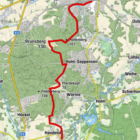 Heidschnuckenweg Etappe 2: Buchholz i.d. Nordheide - Handeloh (15 km)