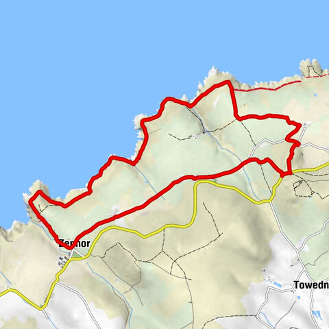 Trevalgan Hill - Trevalgan - Zennor - Towednack