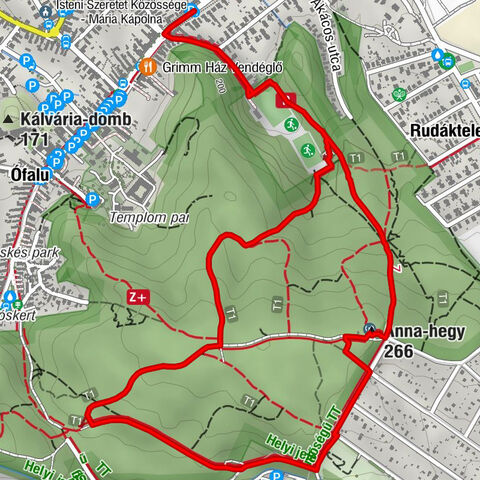 Törökbálint - Anna-hegy - Érd