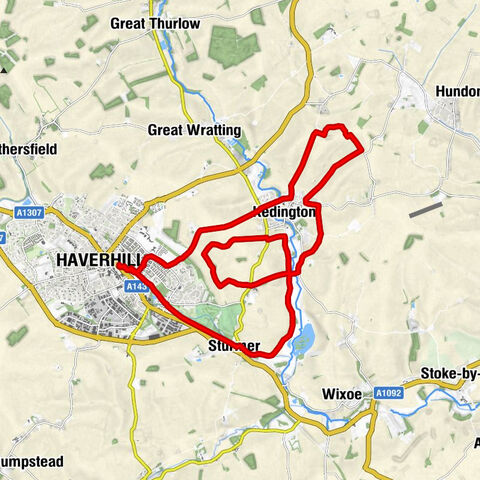 Haverhill - Sturmer - Calford Green - St Peter and St Paul