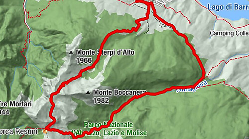 Civitella Alfedena - Forca Resuni