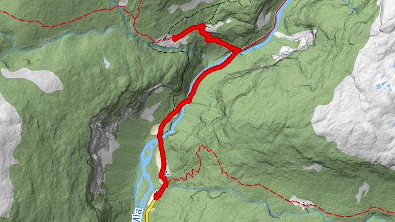 Hjellefossen - Hjelle - Avdalsfossen