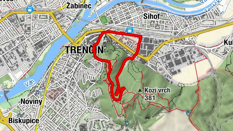 Trenčín - Kostol Narodenia Panny Márie