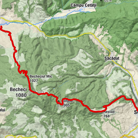 Sovata - Reștad - Becheci - Măgherani