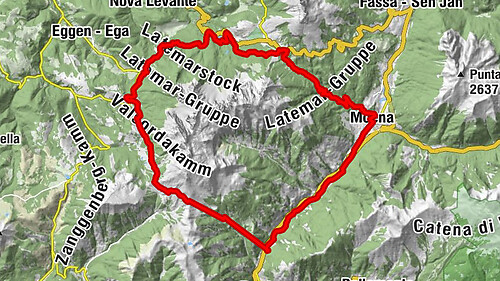Latemar Runde - Tour 930