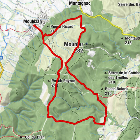 Moulézan - Montagnac - Robiac - Grottes de Bragassargues
