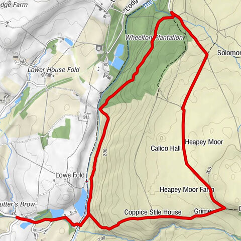 White Coppice - Coppice Stile House - Grimes - Lowe Fold