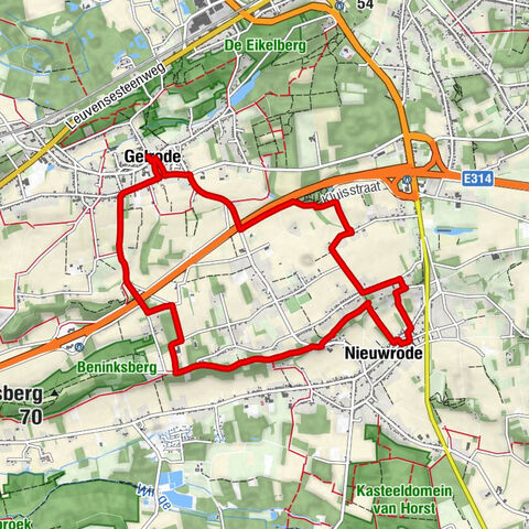 Gelrode - Sint-Lambertuskerk - 't Klokhuis - Sint-Corneliuskerk