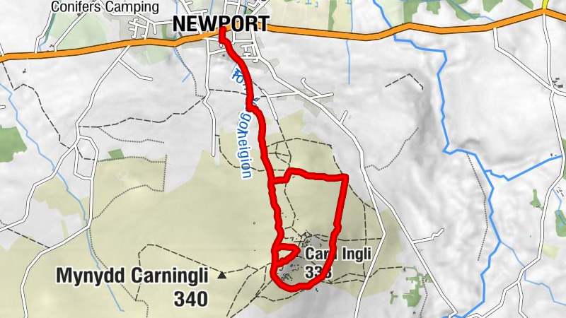 The Canteen - Newport - St Mary's Church - Carn Ingli