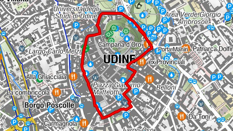 Udine - Tempietto di San Giovanni - Chiesa di San Giacomo - Cappella della Madonna del Suffragio