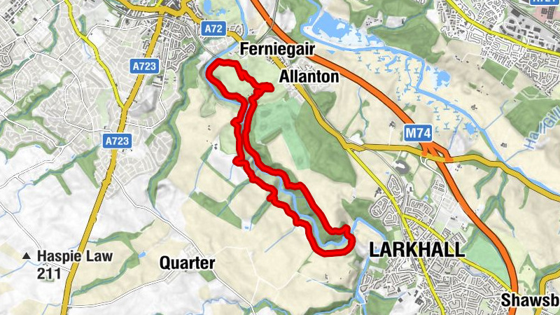 South Lanarkshire - Avon Braes - Larkhall - Hamilton