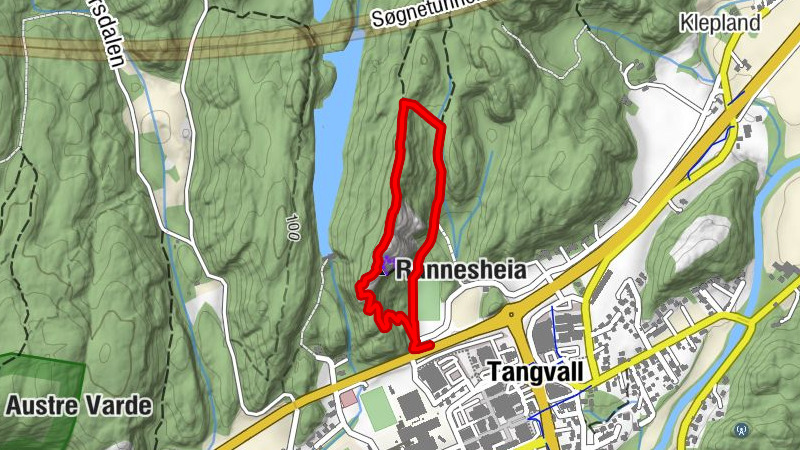 Tangvall - Rannesheia - Kristiansand