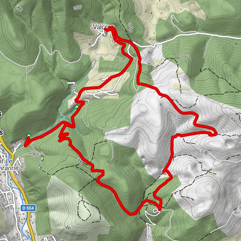 Cuers - Valcros - Grotte des Tisserands - Grotte de Truébis