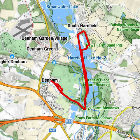 Denham - The Green Man - Swan Inn - St Mary's Church