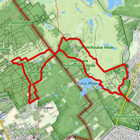 De Heihoeve - Heusche Bollaert - Brandtoren Kalmthoutse Heide