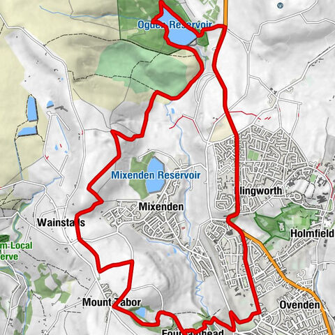 Fountainhead - Mount Tabor - Wainstalls - Moorlands Inn