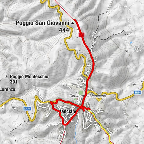 Chiesa della Santissima Annunziata - Manciano - Poggio San Giovanni