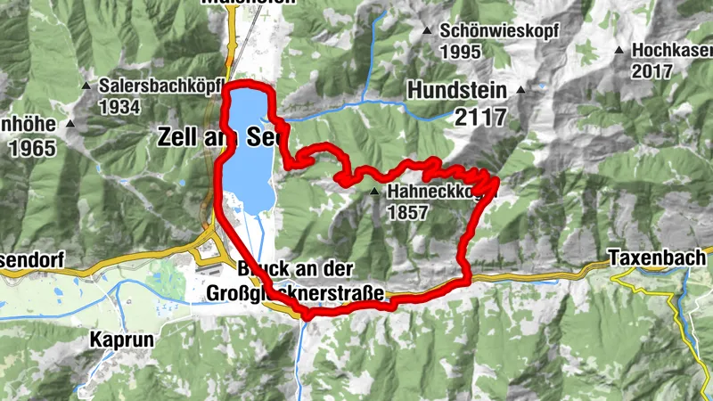 Gravel Bike Route: Moosalm