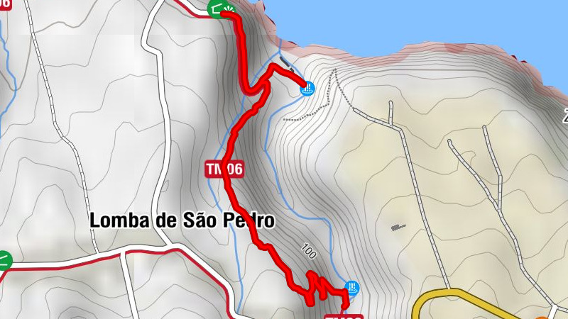 Miradouro da Rocha - Cascata da Ribeira da Salga - Lomba de São Pedro - Salga