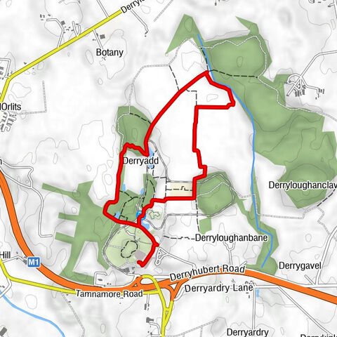 Derryhubbert North - Peatlands Park Railway