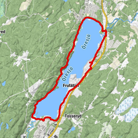 Almenäs - Örekullen - Båstad - Ramnavik