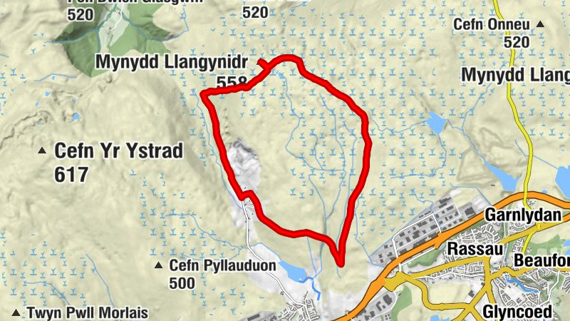 Top House - Trefil - Mynydd Llangynidr - Chartist Cave