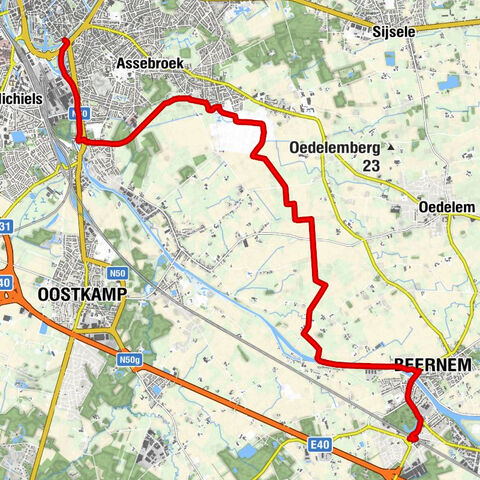 Brugge - Sint-Pietersabdij - 't Leenhof - Beernem