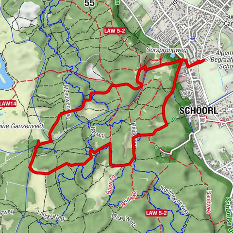 Schoorl - De Berenkuil - Hoogste duinen van Nederland