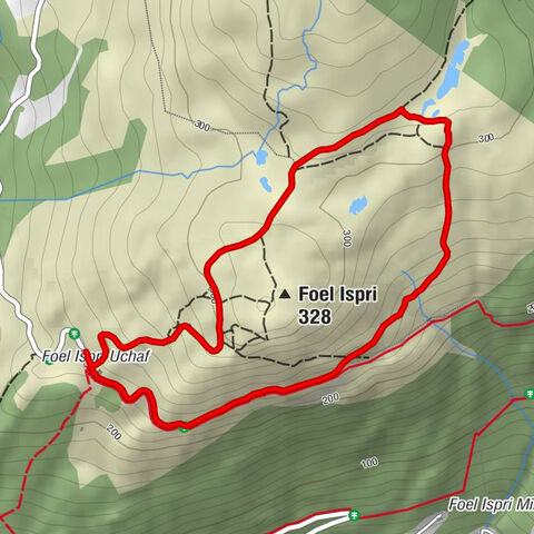 Llanelltyd - Foel Ispri Gold Mine
