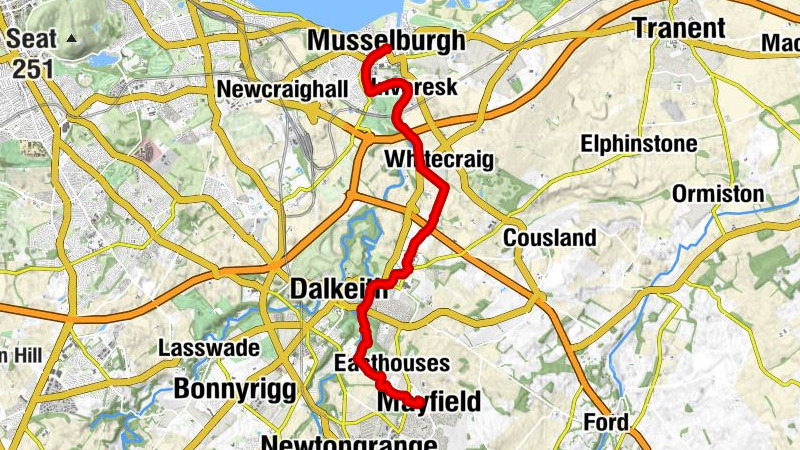 Mayfield - Easthouses - Dalkeith - Musselburgh