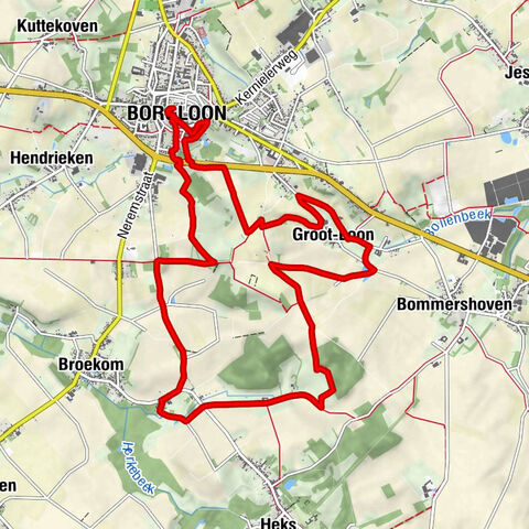 Borgloon - Sint-Odulphuskerk - Sint-Servatiuskerk - Groot-Loon