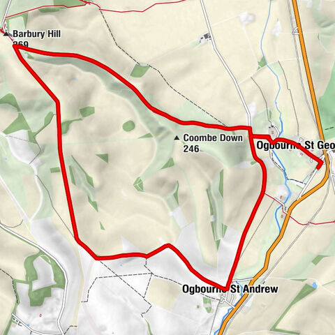 Ogbourne St George - Ogbourne St Andrew - Swindon