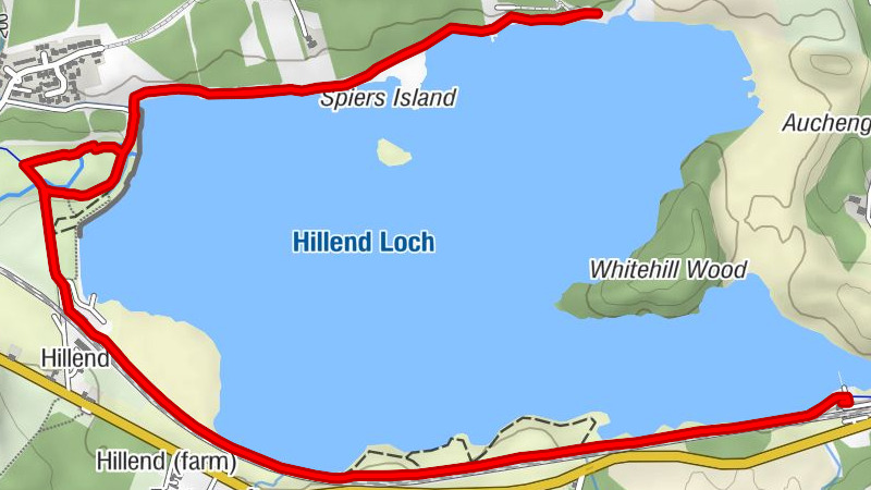 North Lanarkshire - Eastercroft - Hillend (farm) - Hillend