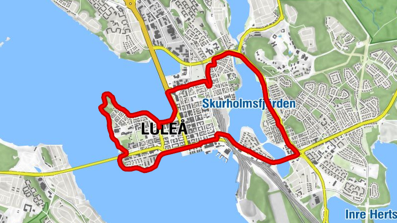 Luleå - Tutti-frutti - Burströmska Gärdan - Luleå kommun