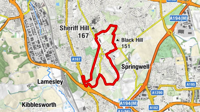 White Hill - St. Thomas' Church - Gateshead - Newcastle upon Tyne