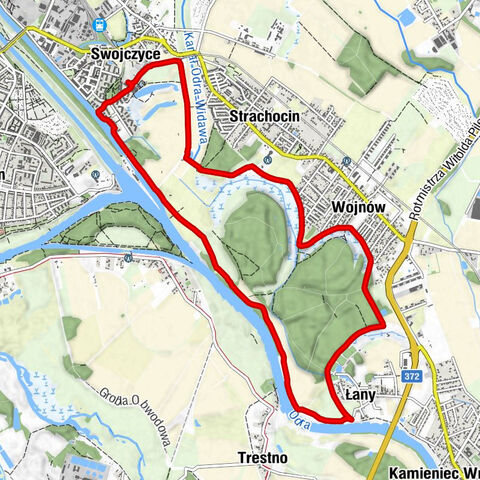 Swojczyce - Pieno - Łany - Wojnów