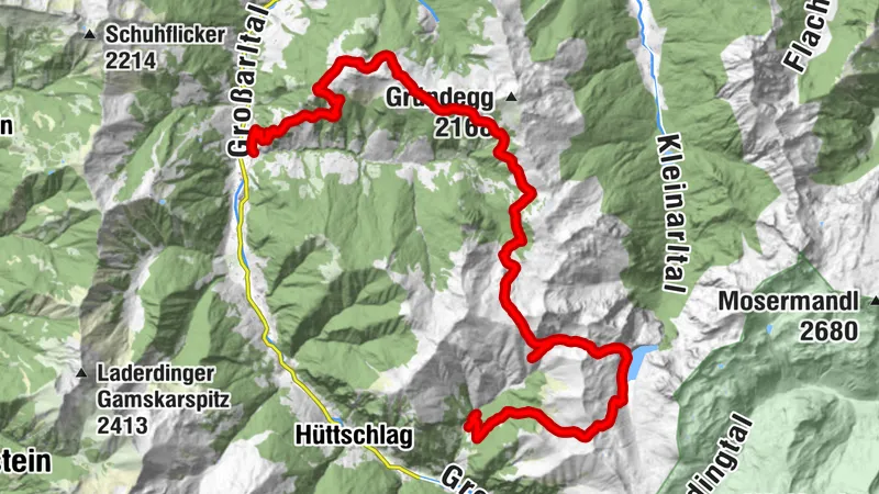 Großarltal: 3-Tages-Wanderung über den Tappenkarsee ins Ellmautal