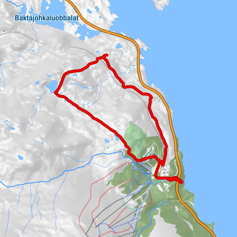 Hotell Fjället - Björkliden - Silverfallet - Kiruna kommun