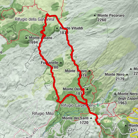 Adrano - Rifugio della Galvarina