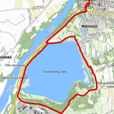 Tarnobrzeg - Kościół pw. Chrystusa Króla - Kameleon Dom Nad Jeziorem - Przywiśle