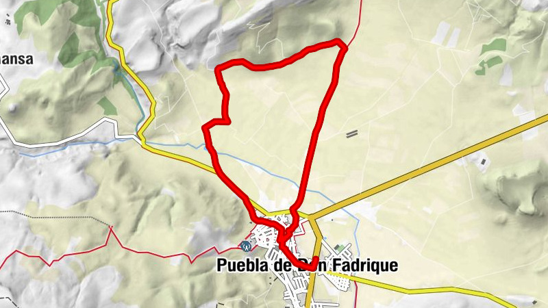 Restaurante Puerta de Andalucía - Puebla de Don Fadrique - Ermita de San Gregorio