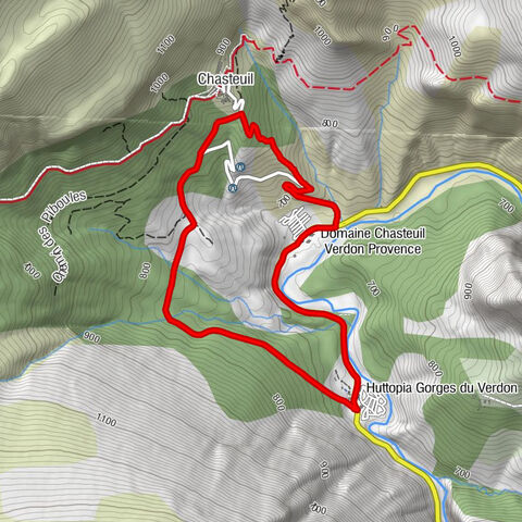 Castellane - Chasteuil