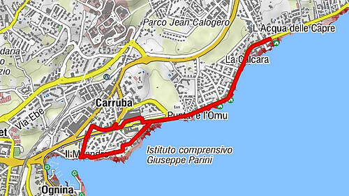 Aci Castello - Grotte di Ulisse - Lido Bellatrix - Catania