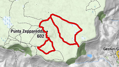Tuili - Punta Zepparedda