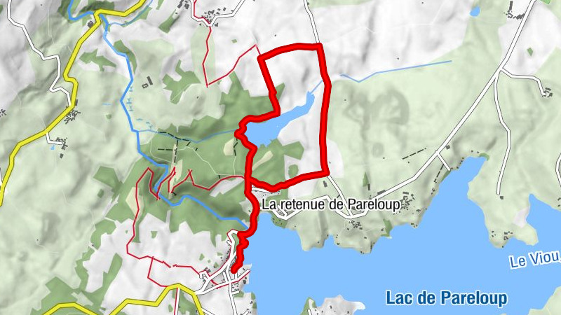 Pareloup - La Retenue