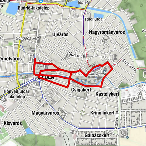 Gyulai evangélikus templom - Gyula - Szent Péter és Pál várkápolna - Nádi Boldogasszony templom