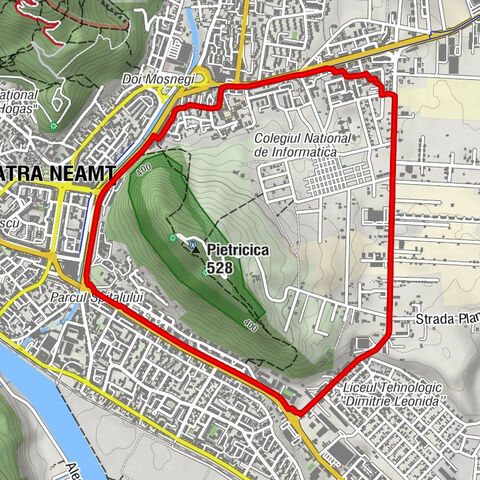 Piatra Neamț - Restaurant Cocktail - Biserica Penticostală ELIM