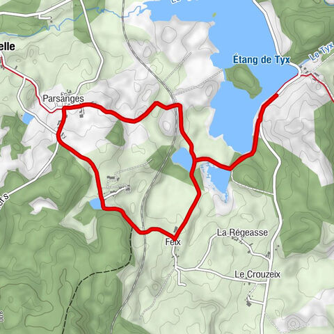 La Celle - Parsanges - Feix