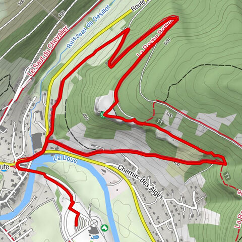 Ornans - A la Ville Haute - Roche Bottine